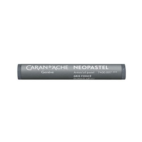 Caran D'Ache Neopastel Oil Pastel 007 Dark Grey
