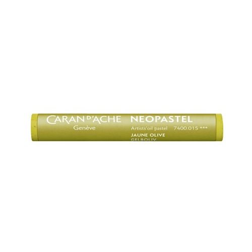 CARAN D'ACHE NEOPASTEL OIL PASTEL 015 OLIVE YELLOW