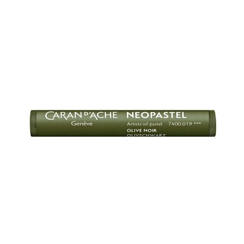 Caran D'Ache Neopastel Oil Pastel 019 Olive Black