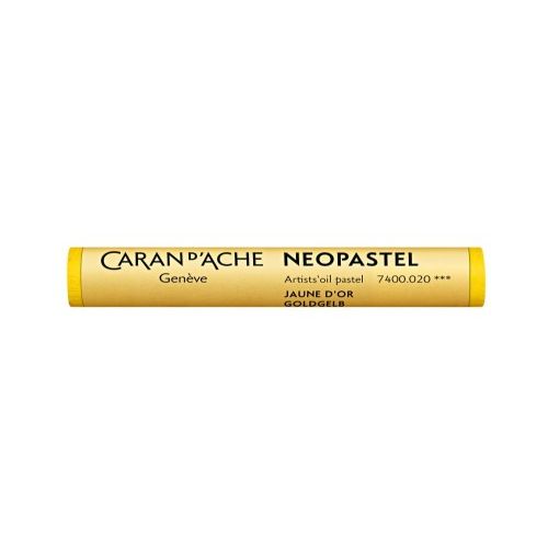 CARAN D'ACHE NEOPASTEL OIL PASTEL 020 GOLDEN YELLOW