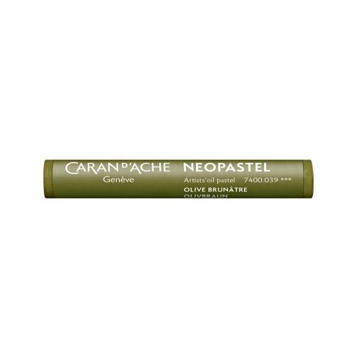 Caran D'Ache Neopastel Oil Pastel 039 Olive Brown