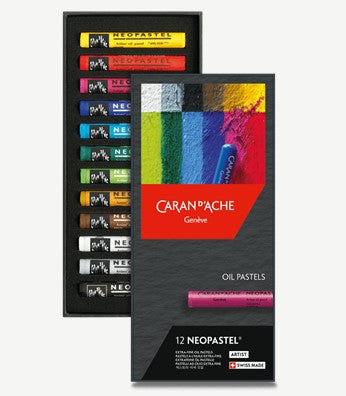 Caran D'Ache Neopastel Oil Pastel Set 12