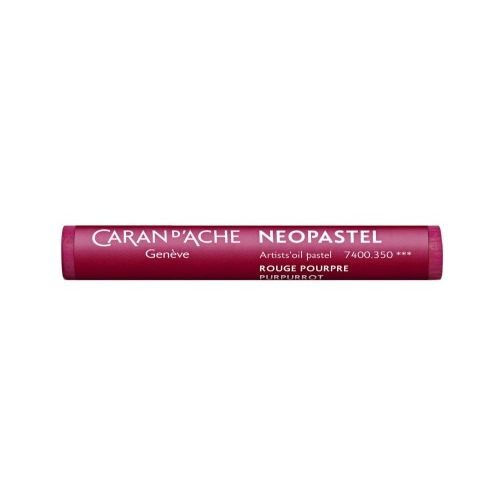 Caran D'Ache Neopastel Oil Pastel 350 Purplish Red