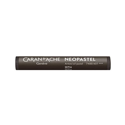 Caran D'Ache Neopastel Oil Pastel 407 Sepia