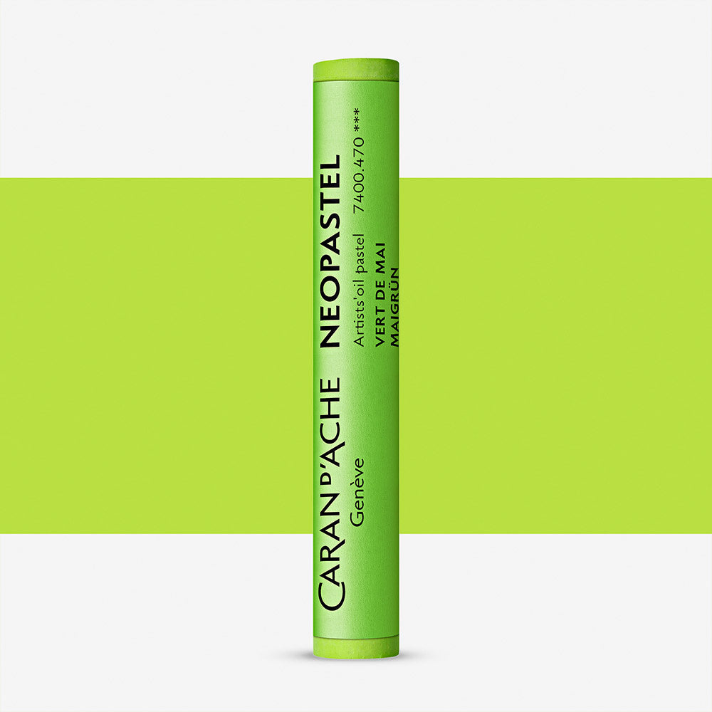 CARAN D'ACHE NEOPASTEL OIL PASTEL 470 SPRING GREEN