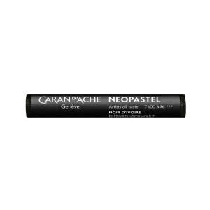 Caran D'Ache Neopastel Oil Pastel 496 Ivory Black