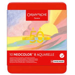 Caran D'Ache Neocolor II Water-Soluble Pastel Pastel 50 Year Edition Set 10