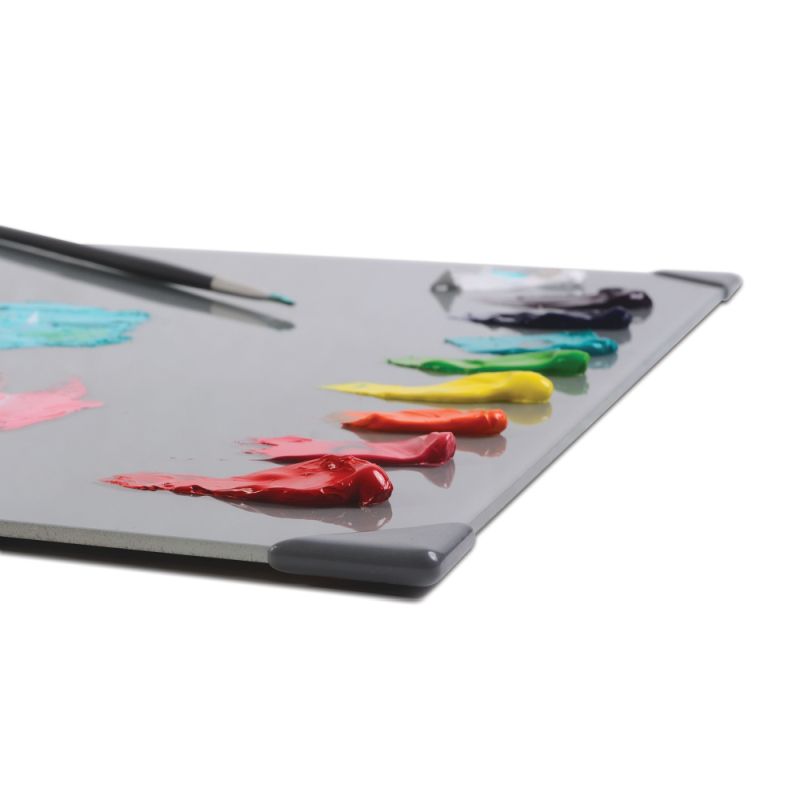 NewWave Posh Glass Palette Grey 16x20"