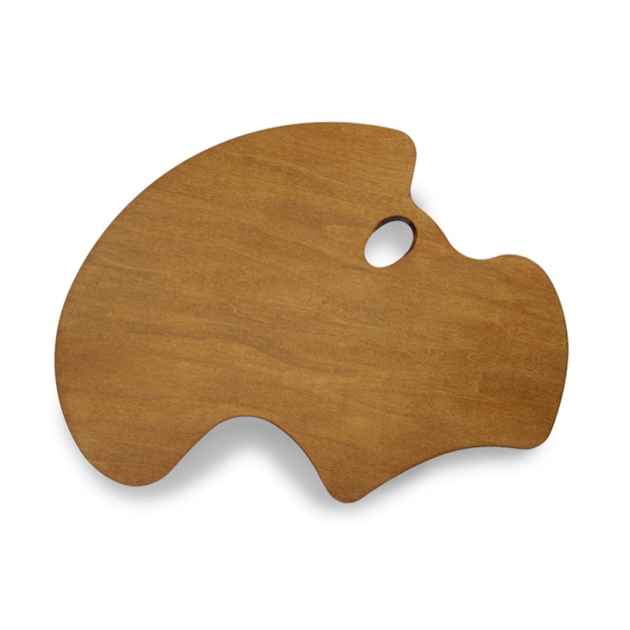 NewWave Expressionist Palette Natural Stain Wood (Left Hand)