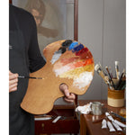 NewWave Expressionist Palette Natural Stain Wood (Left Hand)