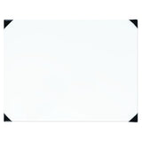 NewWave Posh Glass Palette White 12x16"