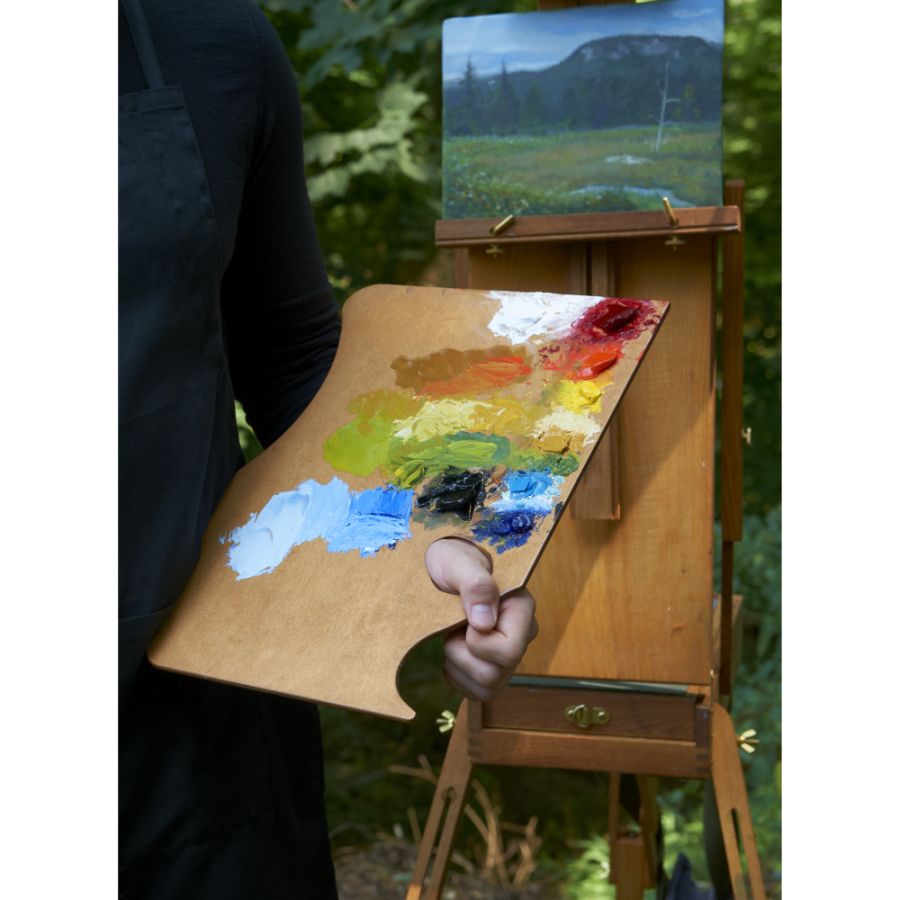 NewWave Highland Palette Natural Stain Wood (Left Hand)