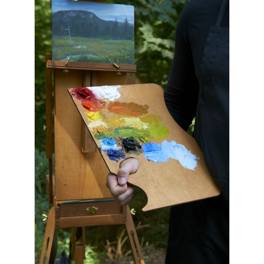 NewWave Highland Palette Natural Stain Wood (Right Hand)