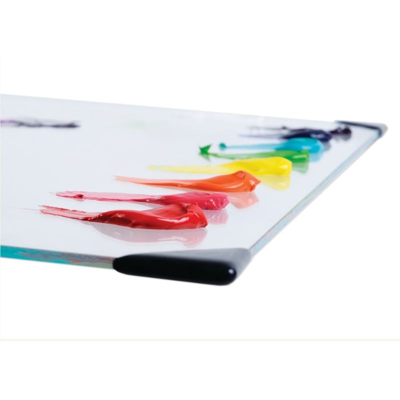 NewWave Posh Glass Palette Clear 9x12"