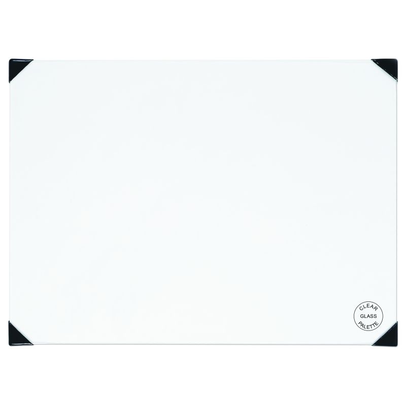 NewWave Posh Glass Palette Clear 12x16"