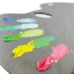 NewWave Expressionist Palette Neutral Grey Stain Wood (Left Hand)