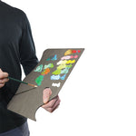 NewWave Highland Palette Neutral Grey Stain Wood (Left Hand)