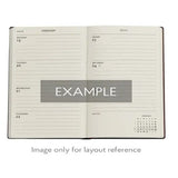 Paperblanks 2026 Weekly Flexi Diary Garnet Mini
