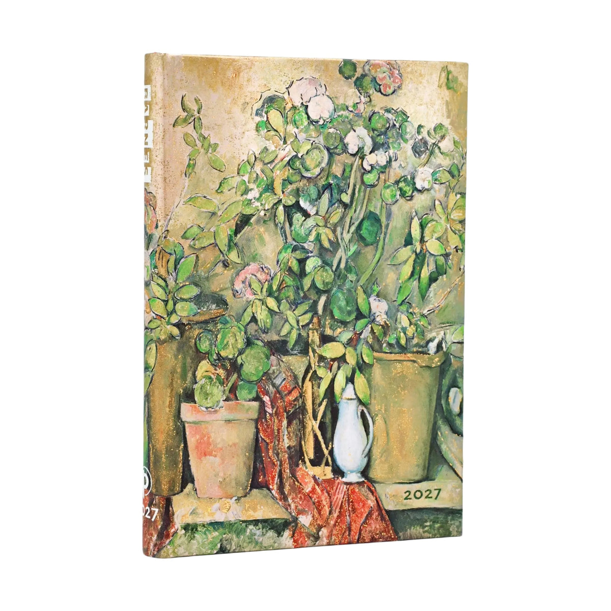 PAPERBLANKS 2027 WEEKLY DIARY CEZANNES TERRACOTTA POTS & FLOWERS