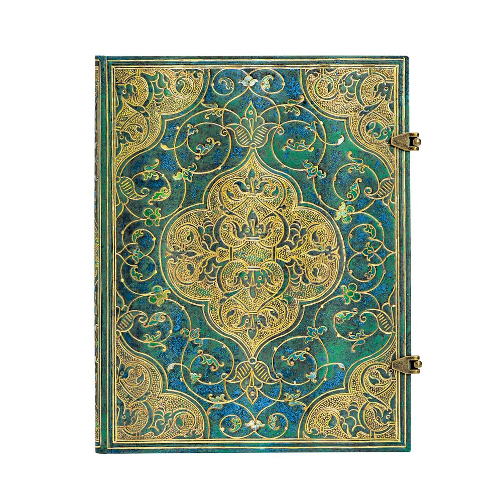 Paperblanks Hardcover Lined Notebook Turquoise Chronicles Ultra