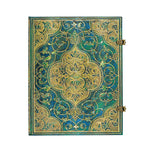 Paperblanks Hardcover Lined Notebook Turquoise Chronicles Ultra