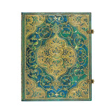 Paperblanks Hardcover Lined Notebook Turquoise Chronicles Ultra