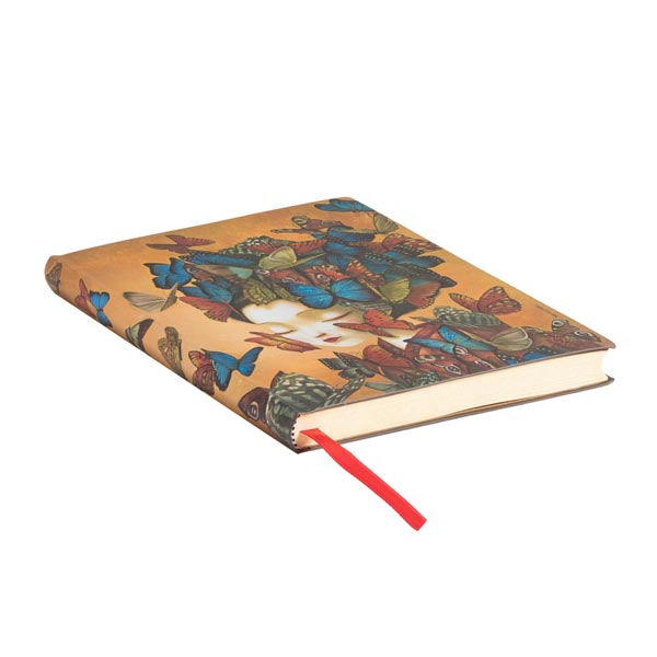 Paperblanks Flexi Book Softcover Lined Notebook Madame Butterfly Midi