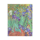 Paperblanks Hardcover Unlined Notebook Van Gogh's Irises Ultra