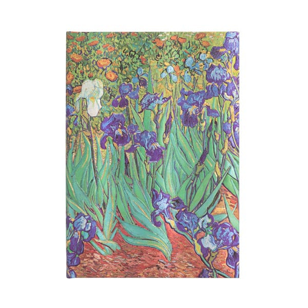 Paperblanks Hardcover Lined Notebook Van Gogh's Irises Midi
