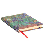 Paperblanks Hardcover Unlined Notebook Van Gogh's Irises Midi