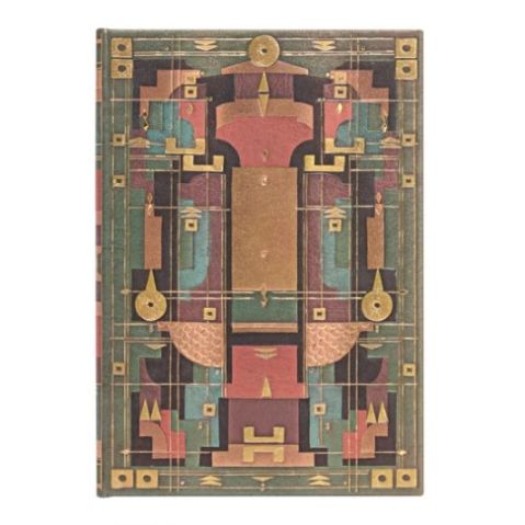 Paperblanks Hardcover Lined Notebook Lion's Den Midi