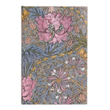 Paperblanks Hardcover Lined Notebook Morris Pink Honeysuckle Mini