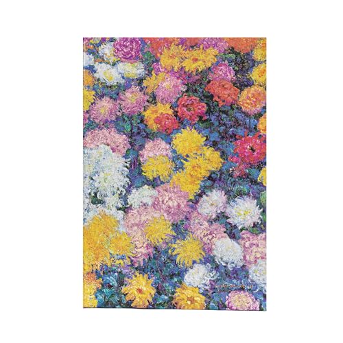 Paperblanks Hardcover Lined Notebook Monets Chrysanthemums Mini