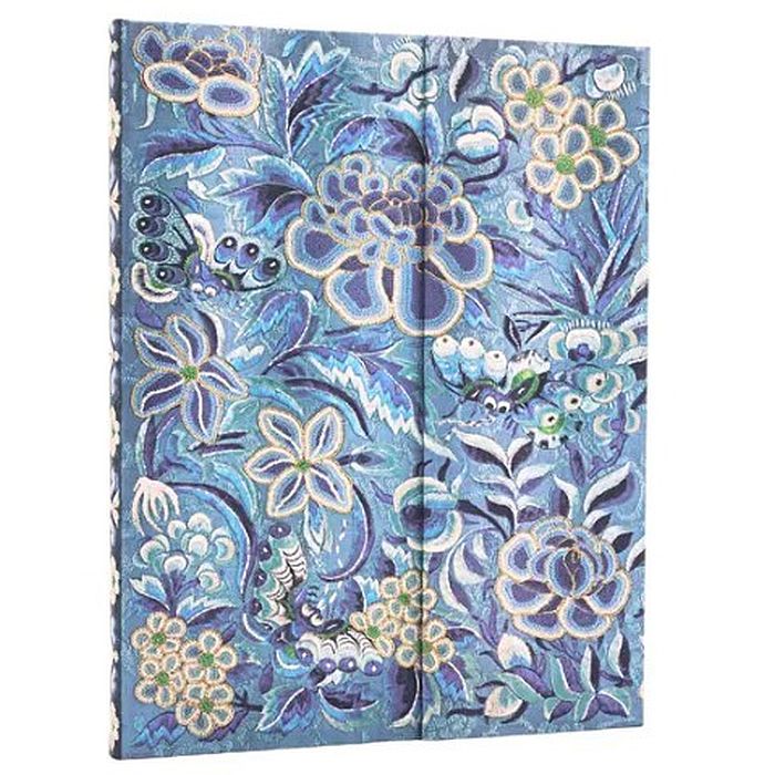 Paperblanks Hardcover Lined Notebook Blue Willow Ultra