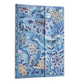 Paperblanks Hardcover Lined Notebook Blue Willow Midi
