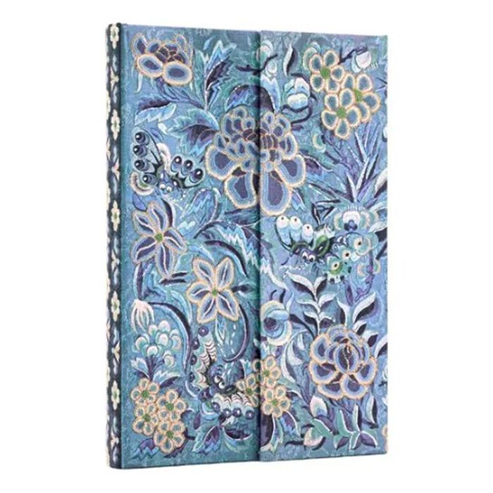 Paperblanks Hardcover Lined Notebook Blue Willow Mini