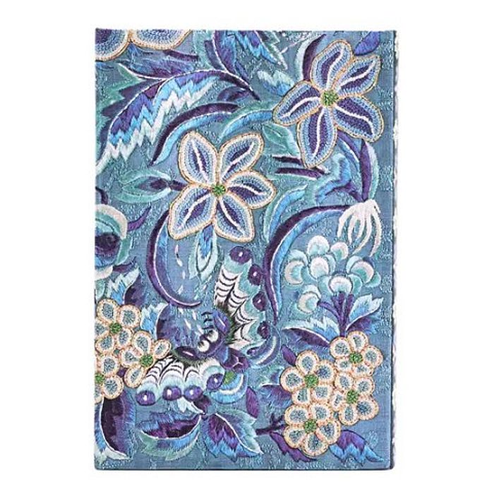 Paperblanks Hardcover Unlined Notebook Blue Willow Mini