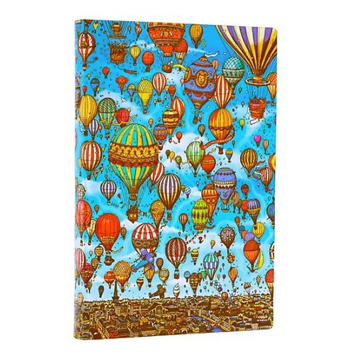 Paperblanks Hardcover Notebook Balloon Festival Unlined