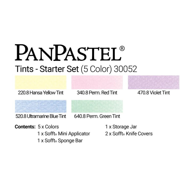 PAN PASTEL ARTISTS' PASTEL TINTS SET 5
