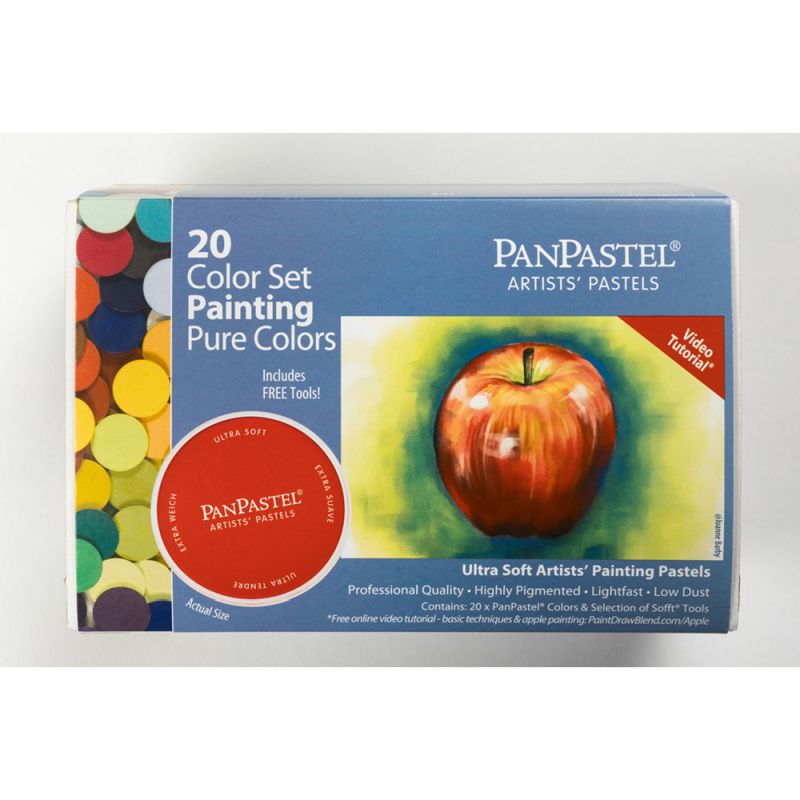 Pan Pastel Artists' Pastel Pure Colours Painting Set 20 SET