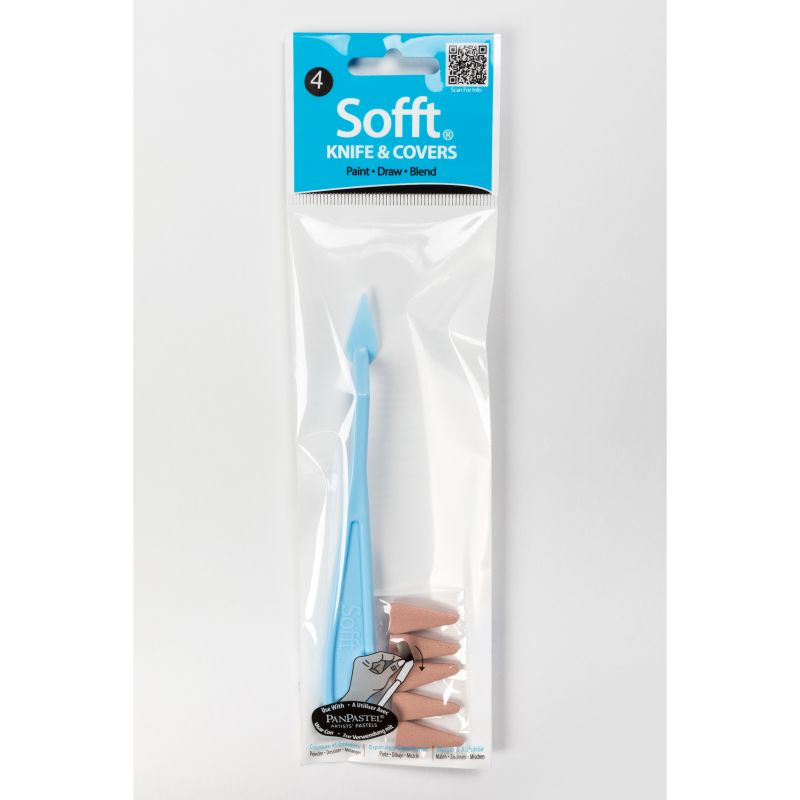 Pan Pastel Sofft Tool Point 1 Knife / 5 Covers