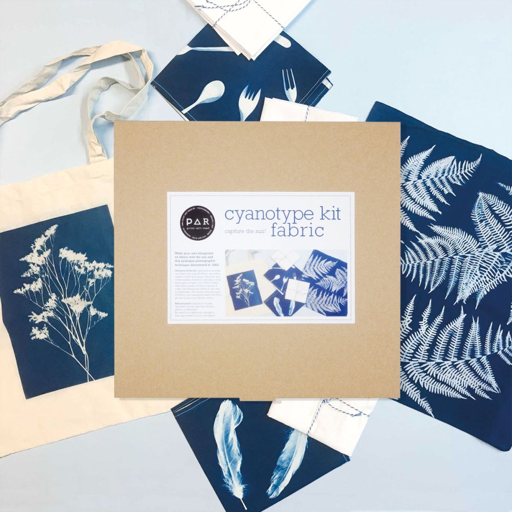 PAR CYANOTYPE DIY KIT FABRIC SET