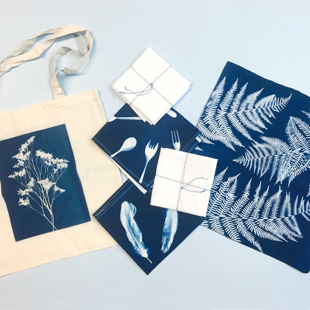 PAR CYANOTYPE DIY KIT FABRIC SET