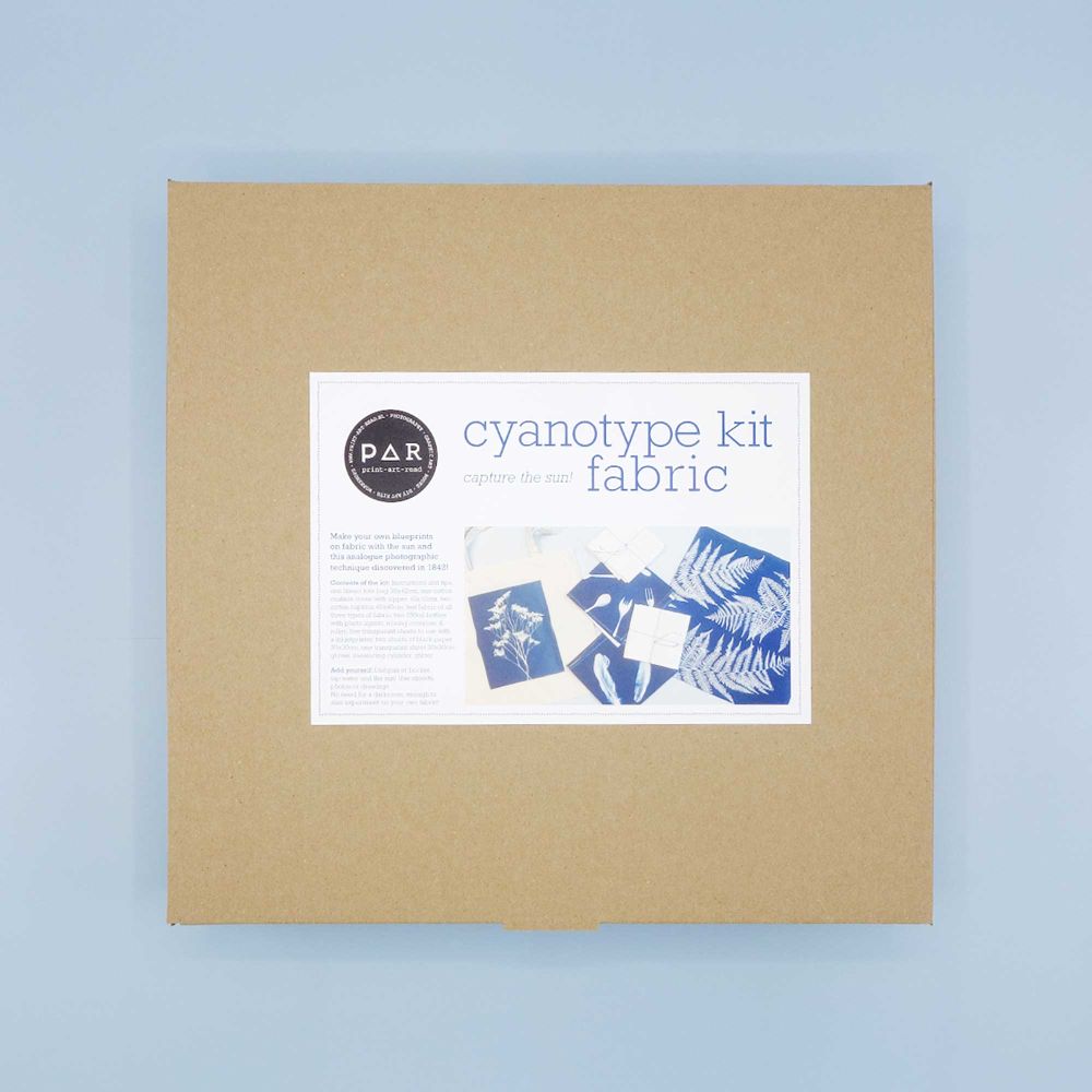 PAR CYANOTYPE DIY KIT FABRIC SET