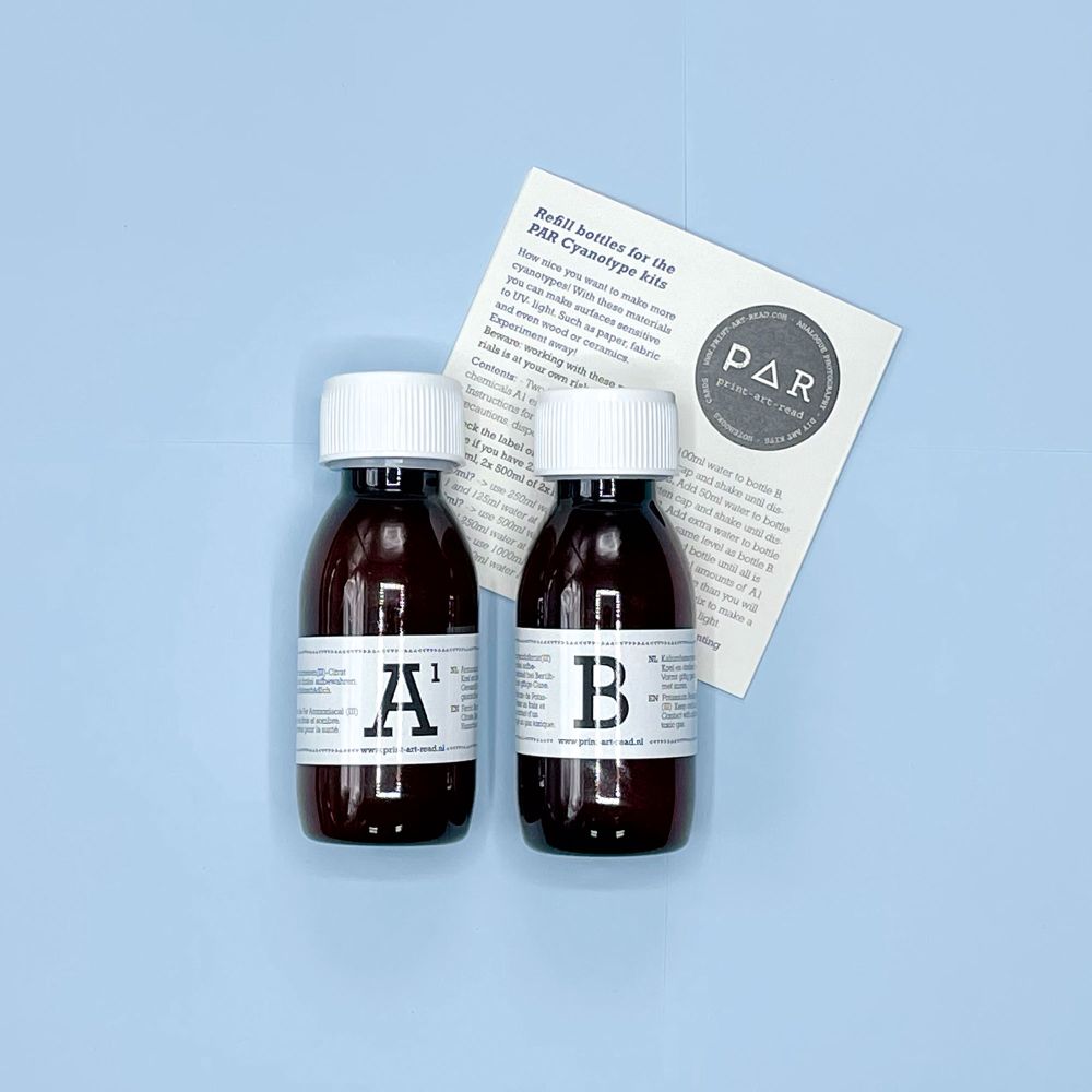 PAR CYANOTYPE REFILL BOTTLES 2 X 250ML 250ML