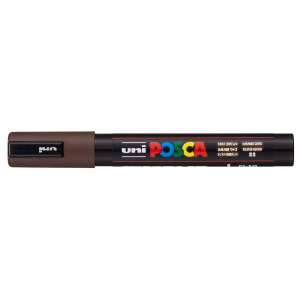 Posca Medium Bullet Tip Marker Marker Dark Brown 2.5mm
