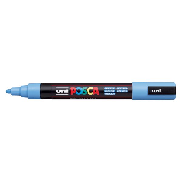 Posca Medium Bullet Tip Marker Sky Blue 2.5mm
