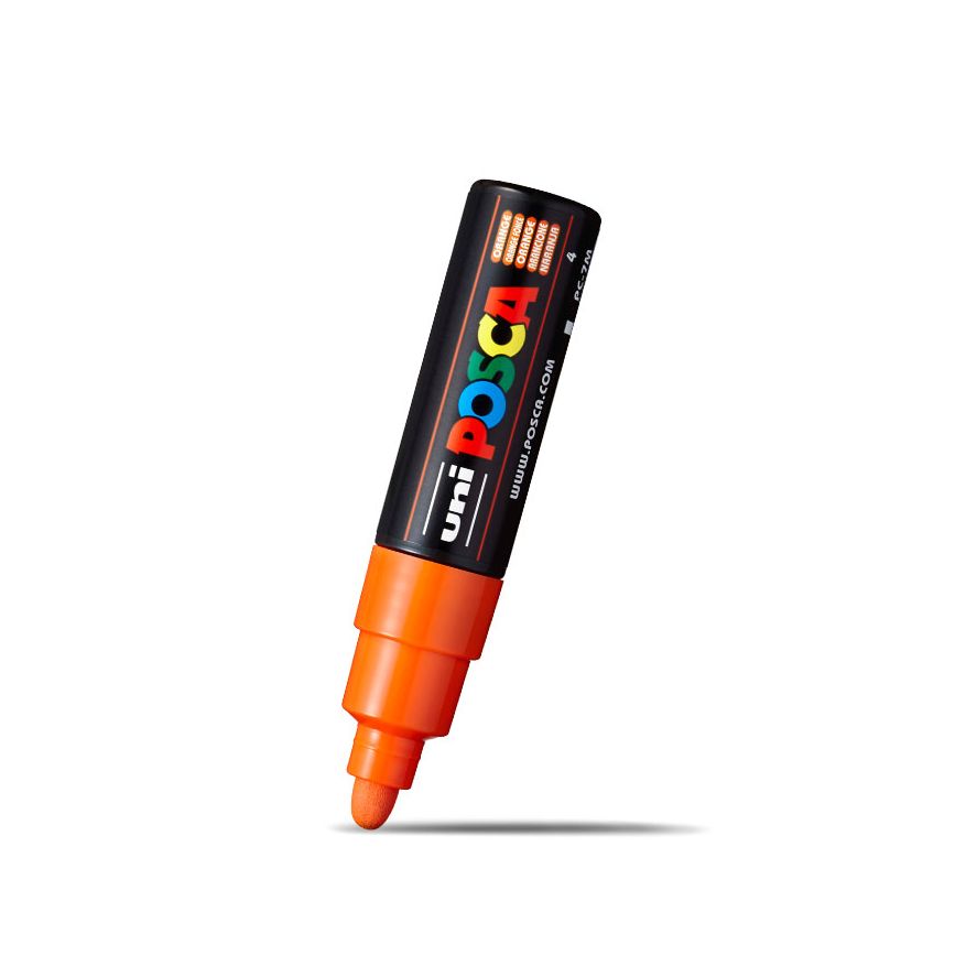Posca Bold Bullet Tip Marker Orange 4.5mm