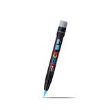 Posca Brush Tip Marker Light Blue 1-10mm