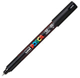 Posca Ultra Fine Tip Marker Black 0.7mm